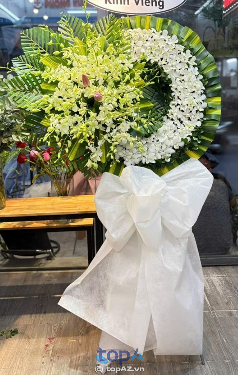 Hoa chia buồn floli quảng ngãi