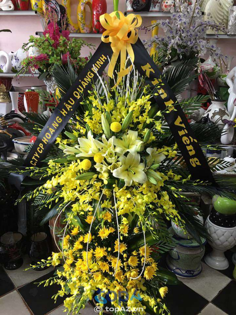 Với dịch vụ thiết kế hoa viếng riêng biệt Hoa Tươi Ngọc Hà mang đến những sản phẩm phù hợp với không khí trang nghiêm của tang lễ