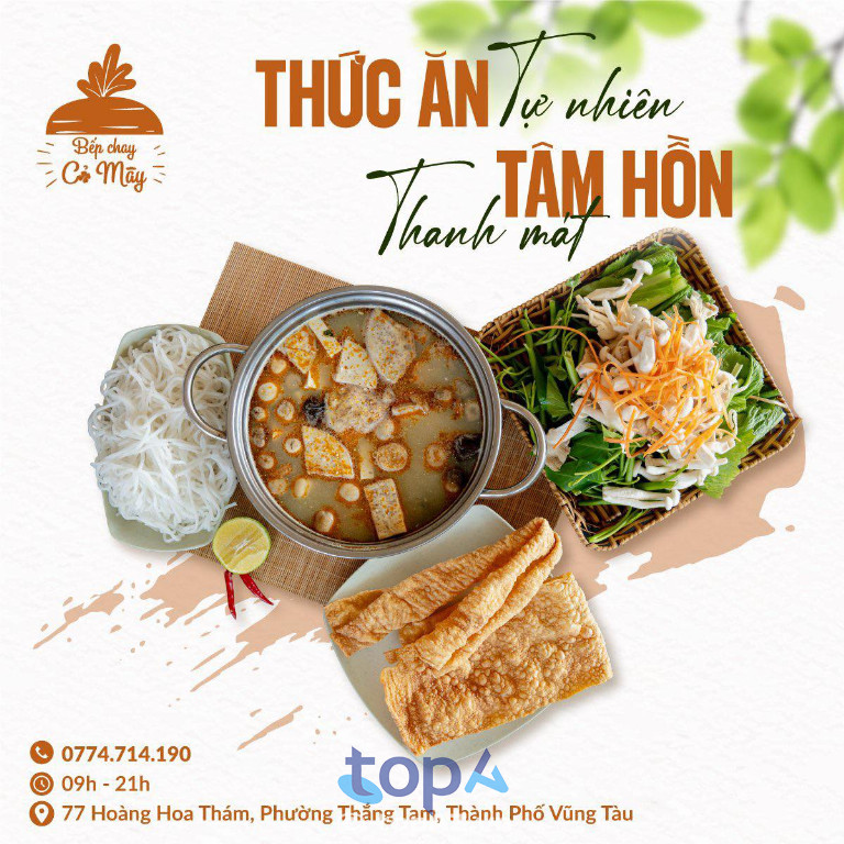 Bếp Chay Cỏ Mây