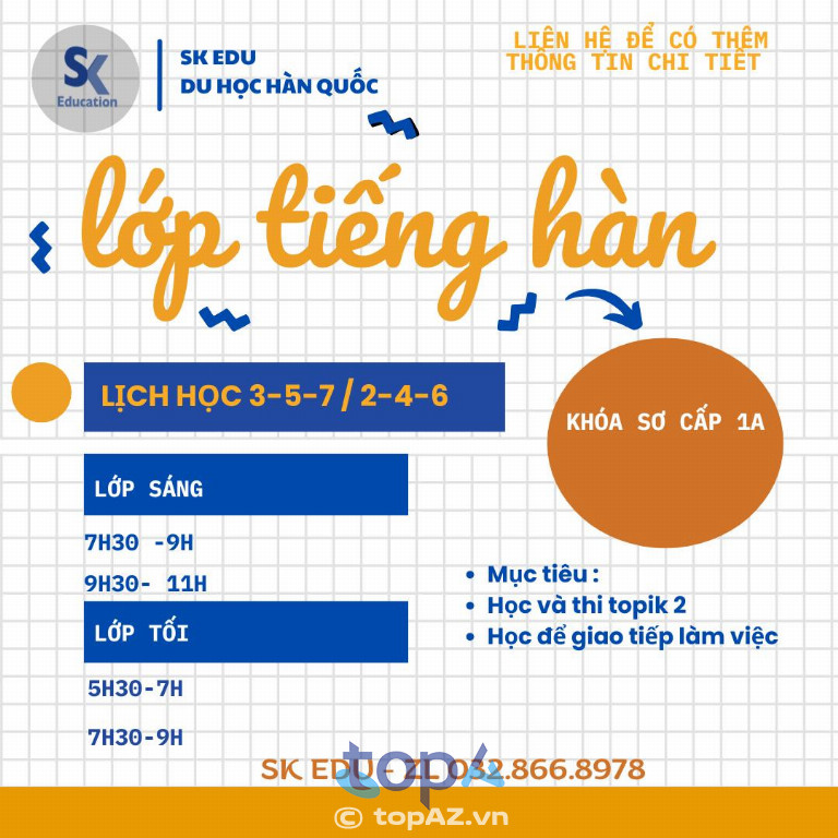 Du học Hàn Quốc SK Nha Trang - 09 Lý Quốc Sư