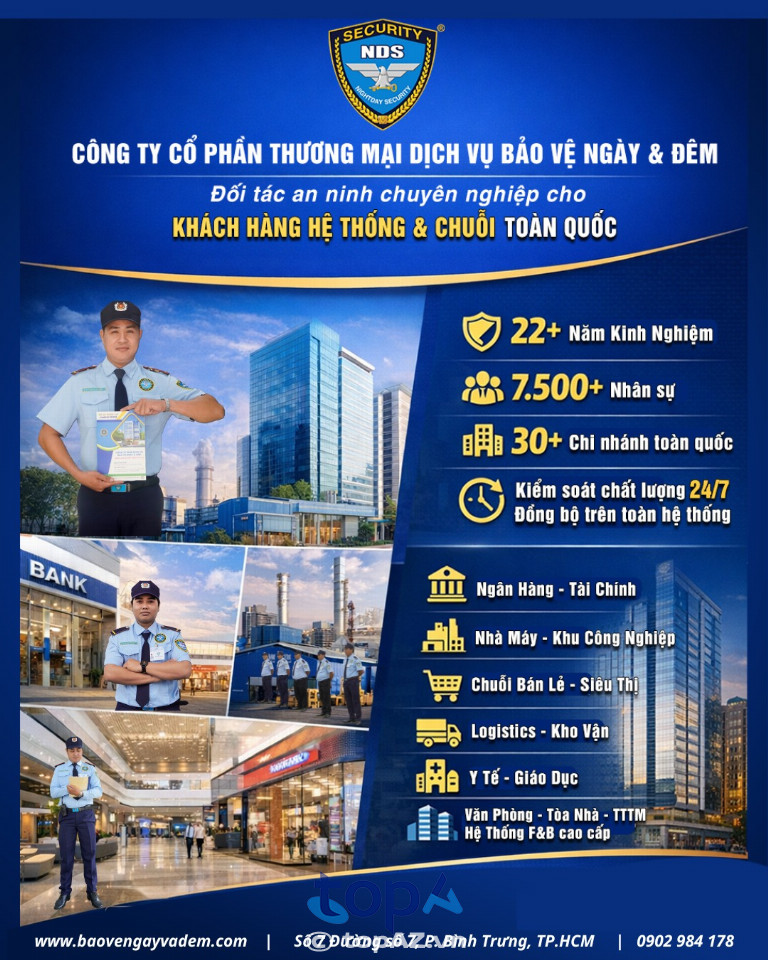 Công ty Dịch Vụ Bảo Vệ Ngày & Đêm - Đường số 4