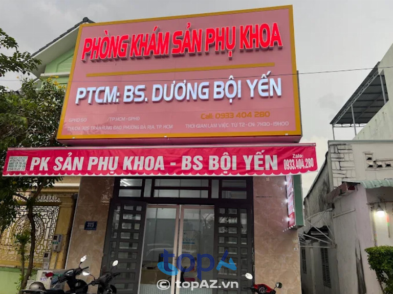 Phòng khám Sản Phụ Khoa bác sĩ Dương Bội Yến - 325 Trần Hưng Đạo