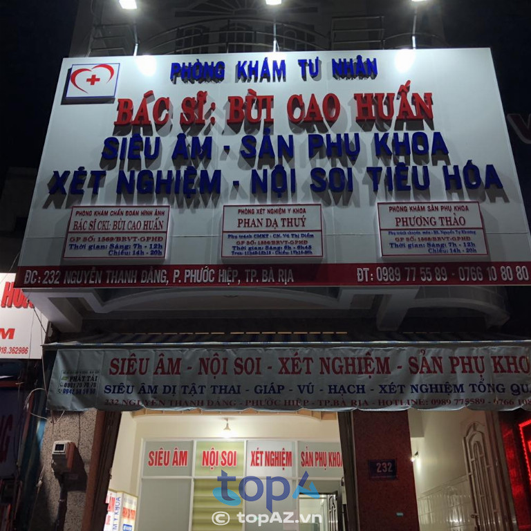 Phòng khám tư nhân Bác sĩ Bùi Cao Huấn - 232 Nguyễn Thanh Đằng