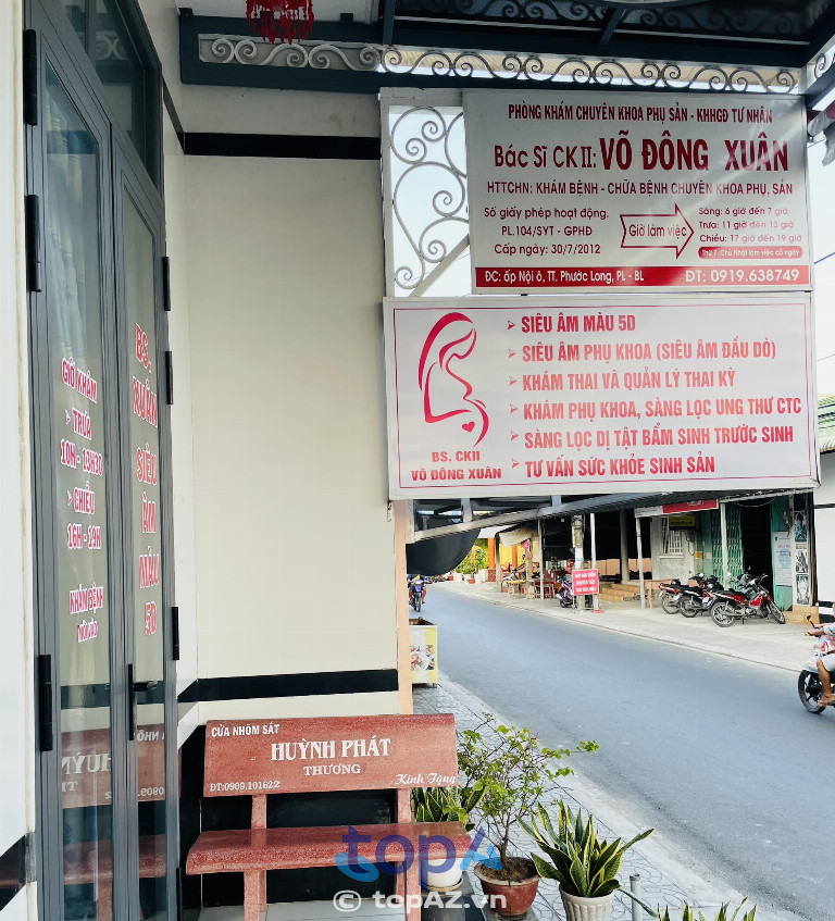 Phòng khám BSCKII.Võ Đông Xuân - 18B ấp Nội Ô