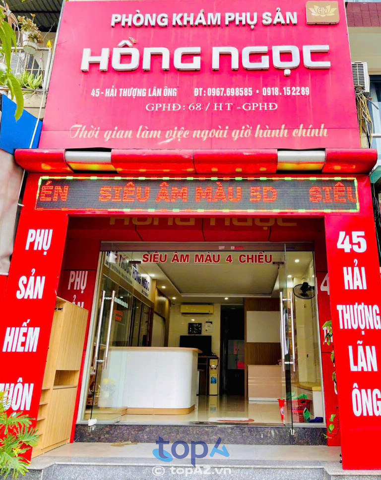 Phòng khám Phụ Sản Hồng Ngọc - P. Thành Sen