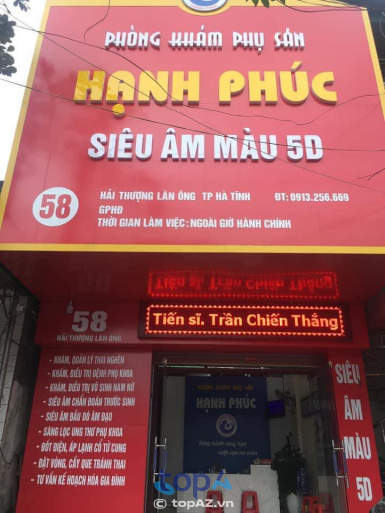 Phòng khám Phụ Sản Hạnh Phúc - P. Thành Sen