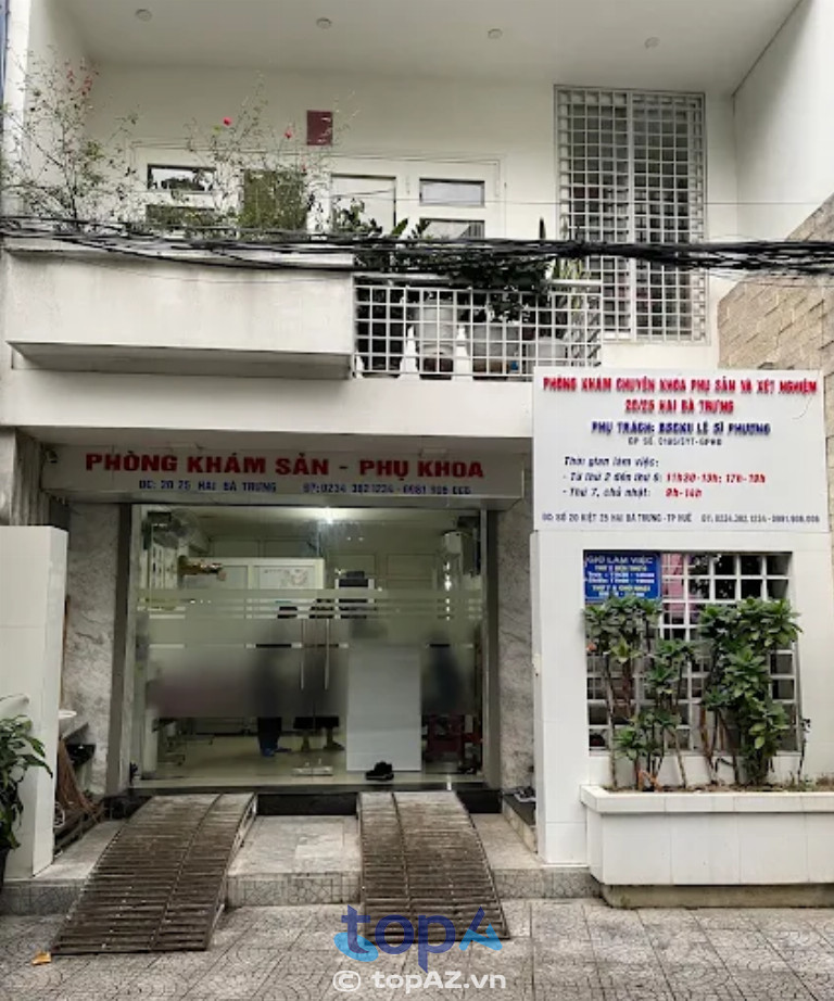 Phòng khám sản phụ khoa BS Lê Sĩ Phương - 20 Kiệt 25 Hai Bà Trưng