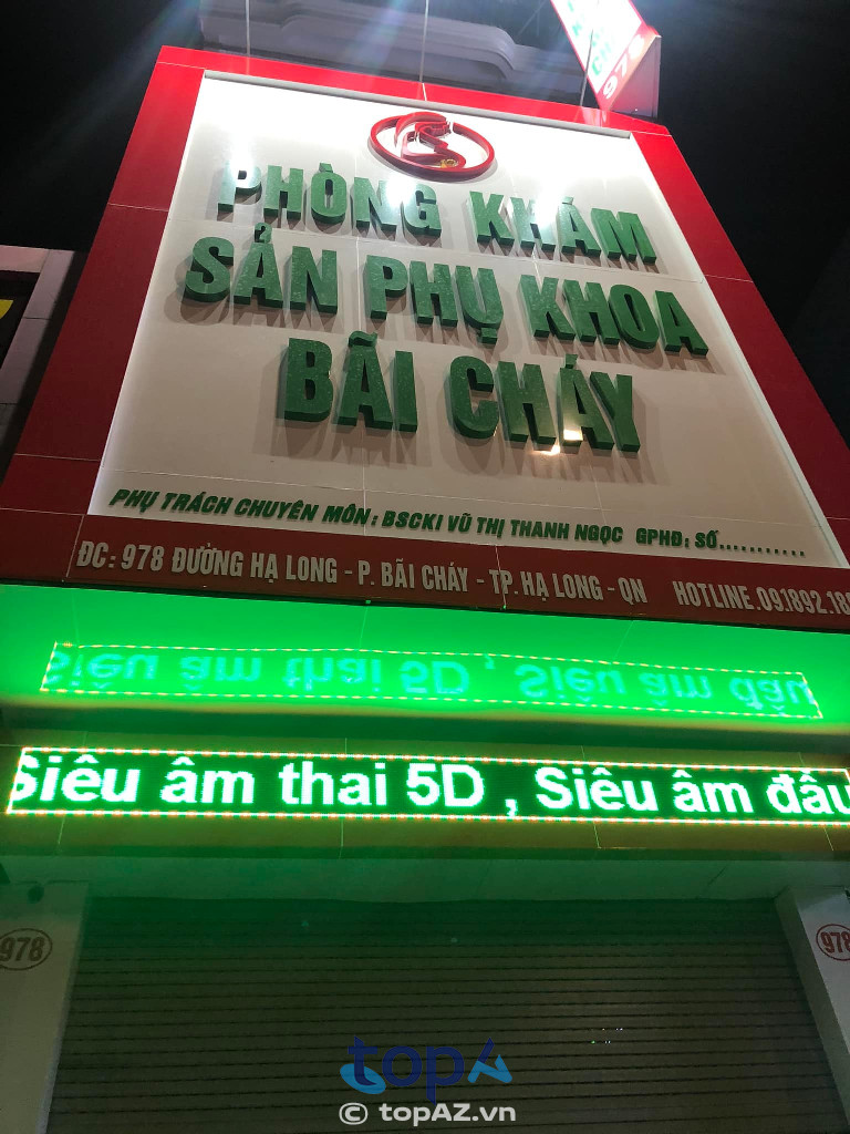 Phòng khám Sản Phụ Khoa Bãi Cháy - 978 Đường Hạ Long