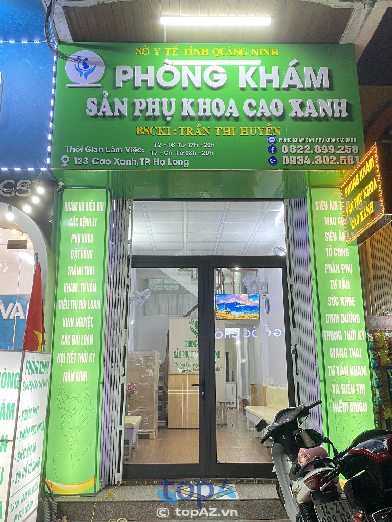 Phòng khám Sản phụ khoa Cao Xanh - 123 Cao Xanh