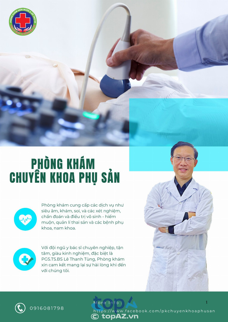 Phòng khám CK Phụ Sản PGS. TS Lê Thanh Tùng - P. Nam Định