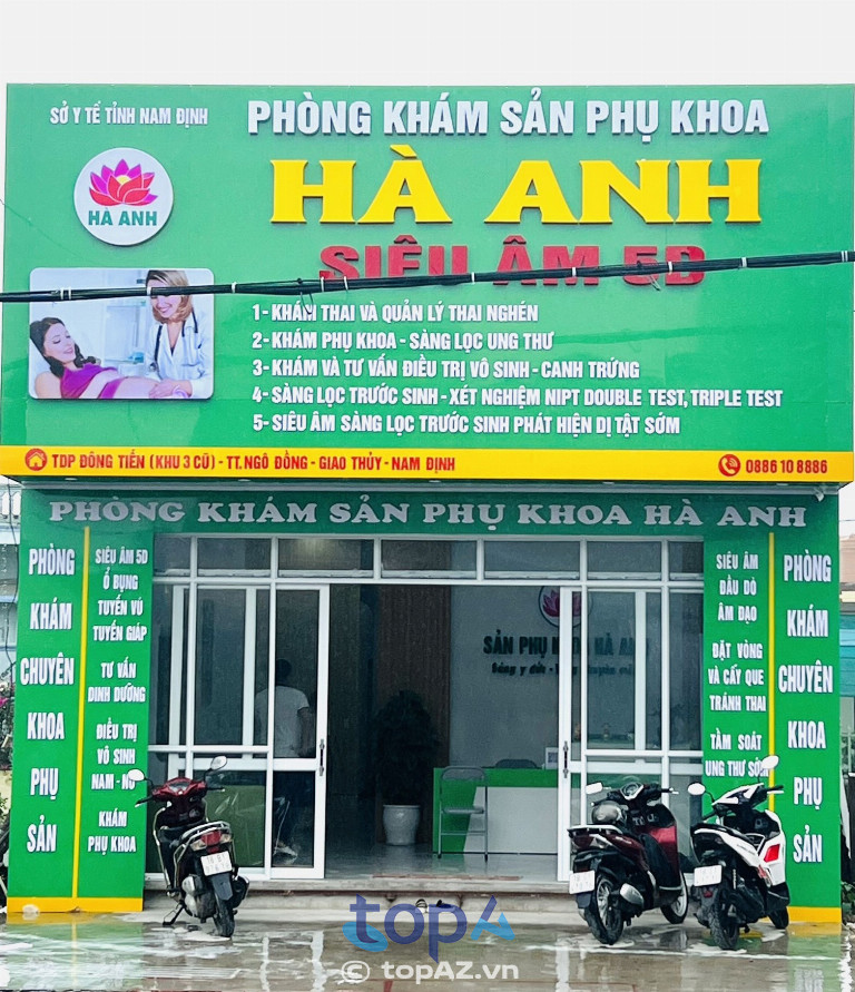 Phòng khám Sản phụ khoa Hà Anh - Giao Thủy