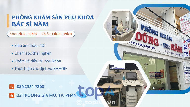 Phòng khám Sản Phụ Khoa Bác Sĩ Năm - 22 Trương Gia Mô