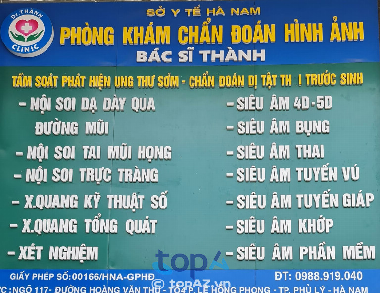 Phòng khám Chẩn đoán hình ảnh Bác sĩ Thành - 113 Hoàng Văn Thụ