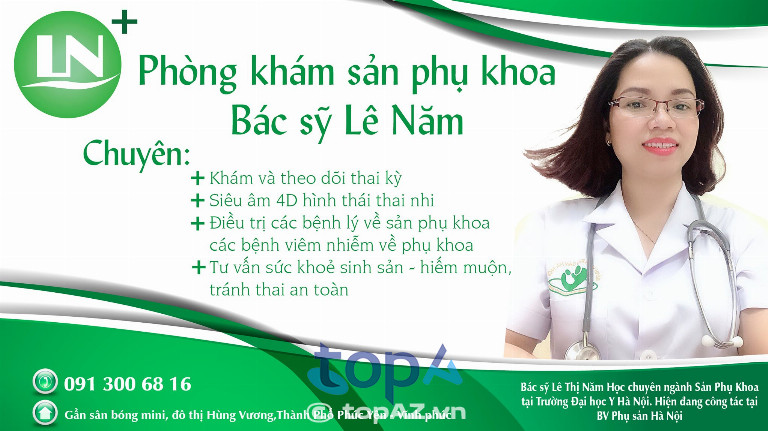 Phòng khám Sản phụ khoa BS.Lê Năm - Đô thị Hùng Vương