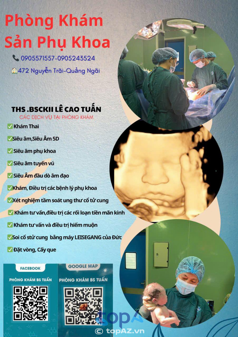 Phòng khám Sản phụ khoa- Siêu âm Ths.Bs Lê Cao Tuấn - P. Nghĩa Lộ