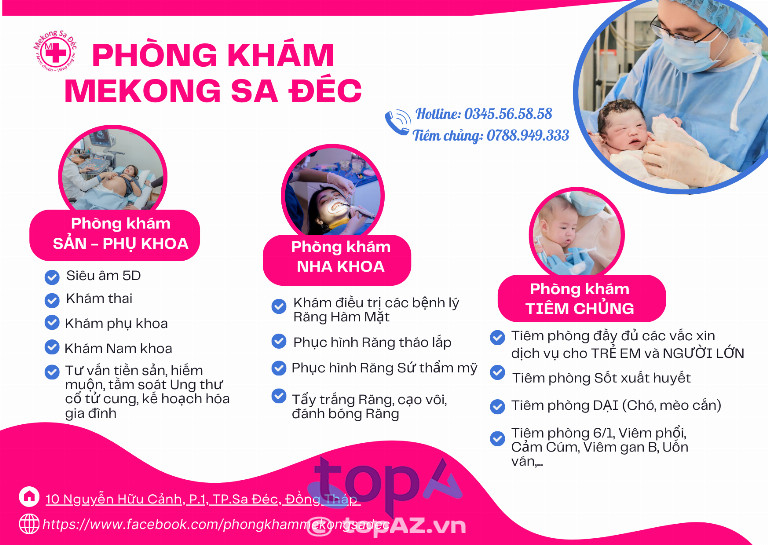 Phòng khám Mekong Sa Đéc - P. Sa Đéc