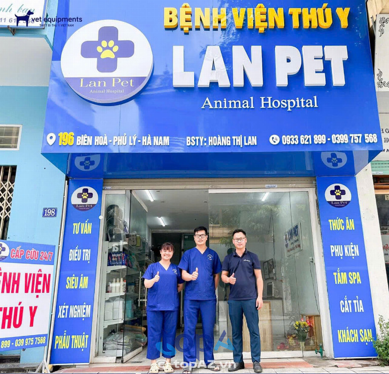 Bệnh Viện Thú Y LAN PET tại Hà Nam Bệnh Viện Thú Y LAN PET tại Hà Nam