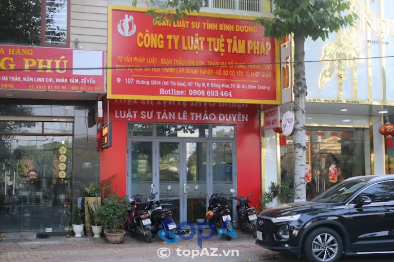 Công ty Luật Tuệ Tâm Pháp - Số 107 đường GS14