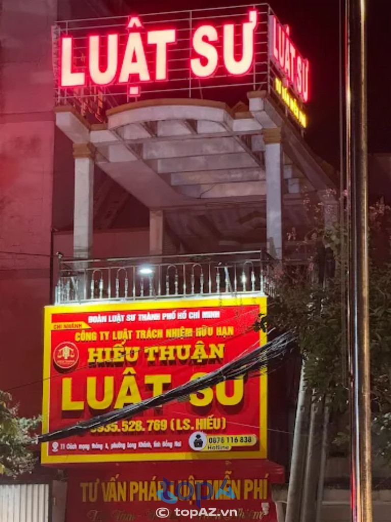 Công ty Luật Hiếu Thuận - 11 Cách Mạng Tháng 8