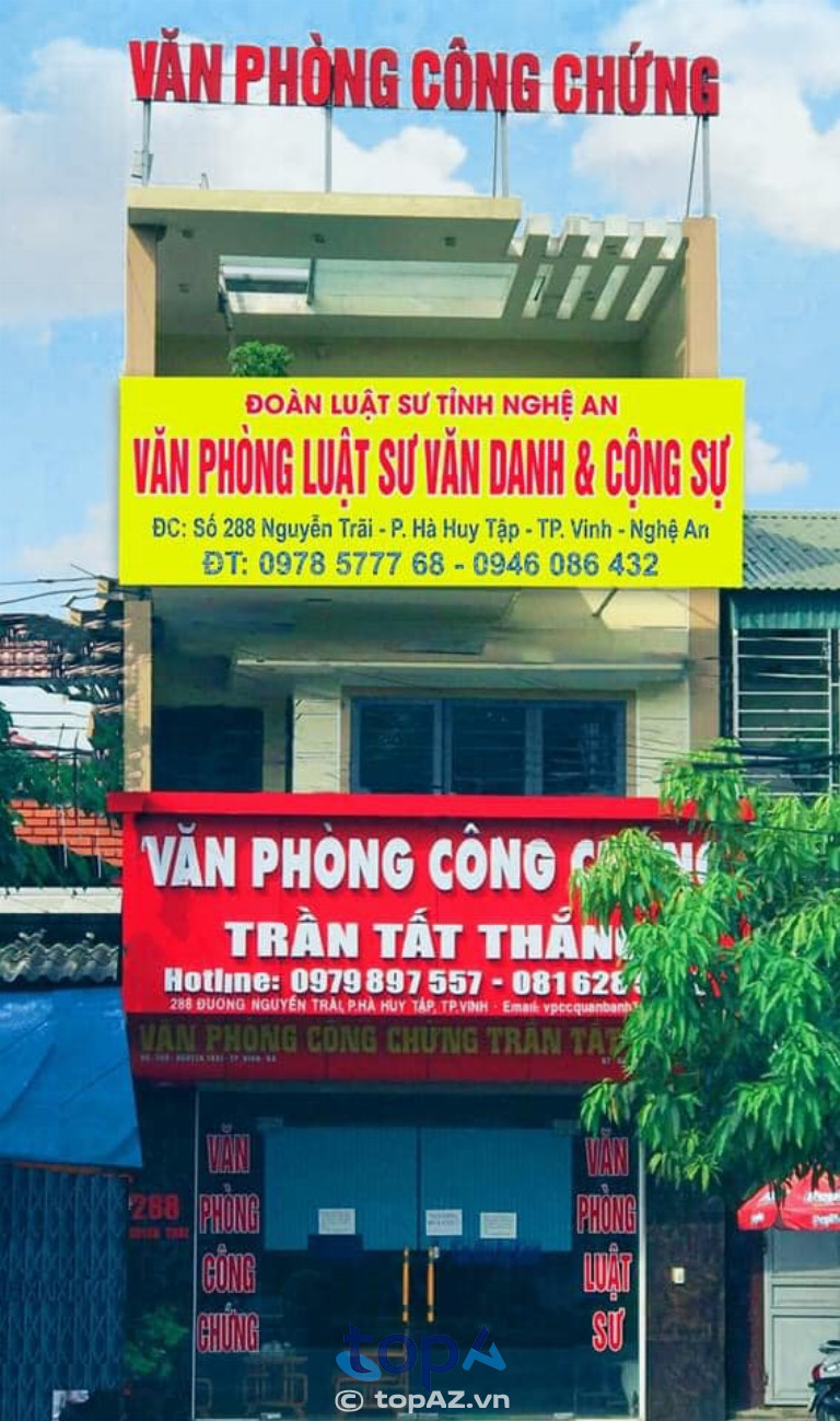 Văn phòng Luật Sư Văn Danh và Cộng sự - P. Vinh Phú