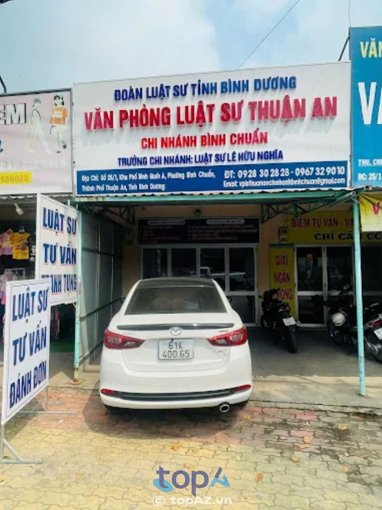 Văn phòng Luật sư Thuận An chi nhánh Bình Chuẩn - Số 52/1, KP Bình Quới A