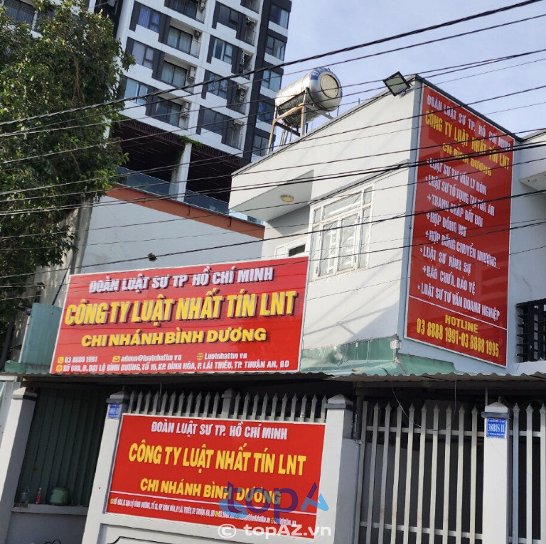 Công ty Luật Nhất Tín LNT (chi nhánh Bình Dương)