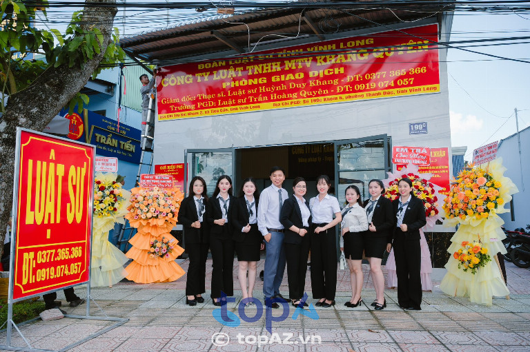 Văn phòng Luật Khang Quyên - Khóm 2, xã Tiểu Cần