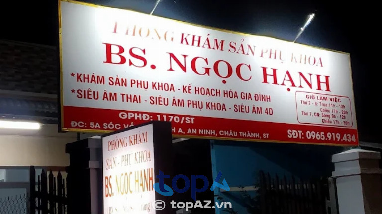 Phòng khám Sản Phụ Khoa Bs Trần Phương Ngọc Hạnh - 5A Đường Sóc Vồ