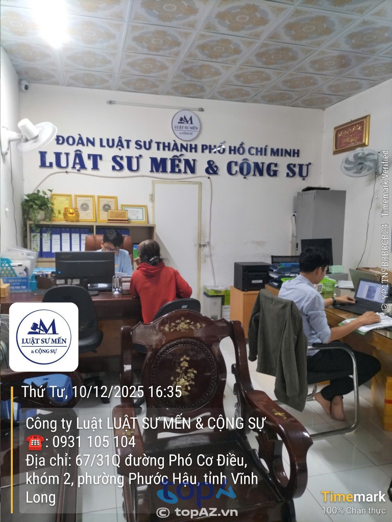 Luật Sư Mến & Cộng Sự - P. Phước Hậu