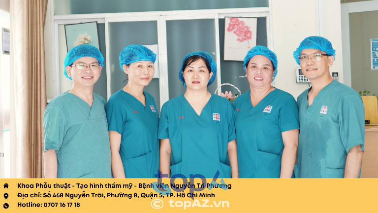 Khoa Phẫu Thuật Tạo Hình Thẩm Mỹ - Bệnh viện Nguyễn Tri Phương - P. An Đông