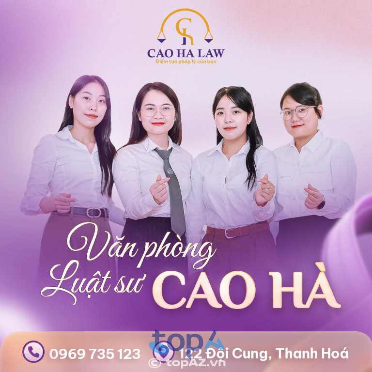 Văn phòng Luật Sư Cao Hà - P. Hạc Thành
