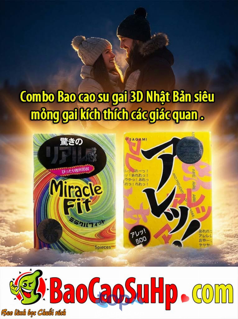 Các dòng bao cao su gai