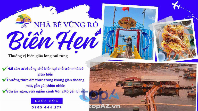 Nhà Bè Vũng Rô Biển Hẹn - Thôn Vũng Rô