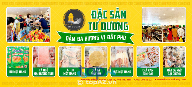 Đặc sản Phú Yên Tư Dương - P. Tuy Hòa