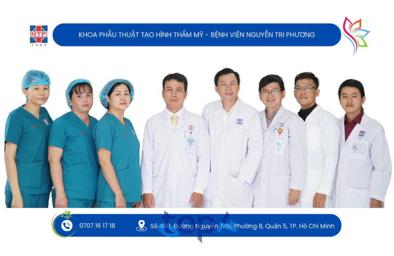 Khoa Phẫu Thuật Tạo Hình Thẩm Mỹ - Bệnh viện Nguyễn Tri Phương - P. An Đông