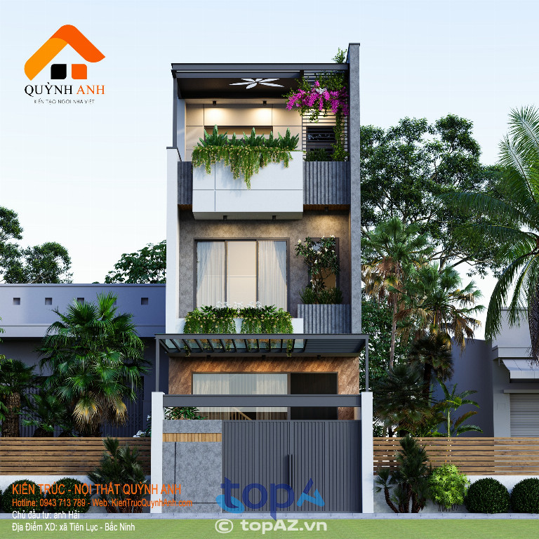 Kiến Trúc Nội Thất Quỳnh Anh - P. Bắc Giang