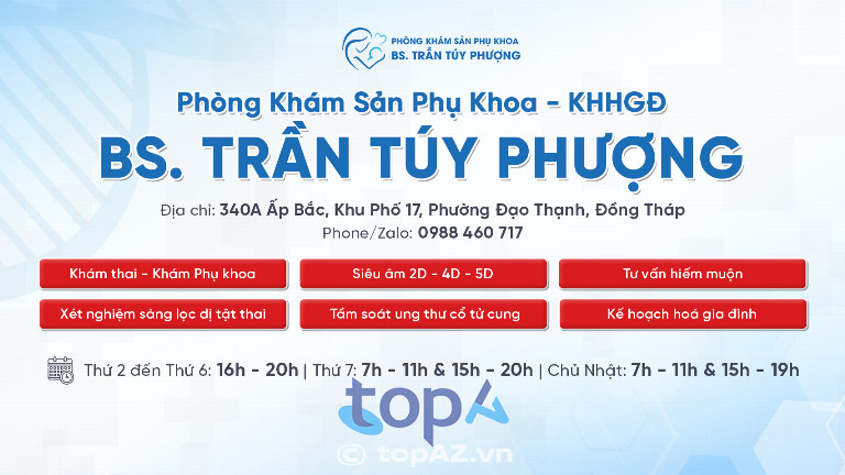 Phòng khám Sản phụ khoa tại Mỹ Tho Phòng khám Sản phụ khoa tại Mỹ Tho