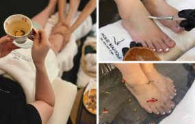 Spa chà gót chân tại Quận 2