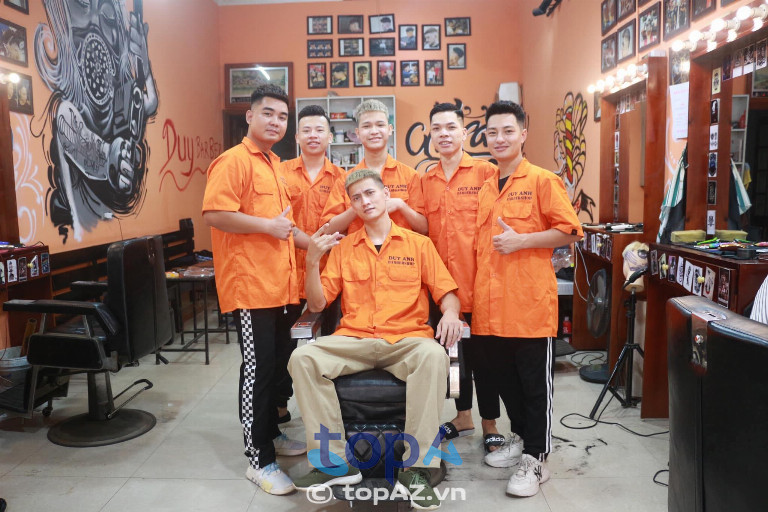 tiệm cắt tóc nam đẹp ở Bắc Giang Duy Anh Barber Shop