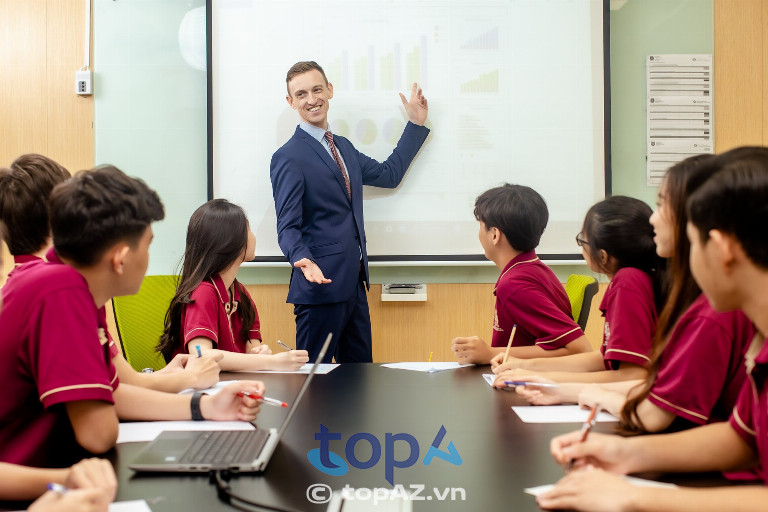 Môi trường học tập tạo được sự hứng thú