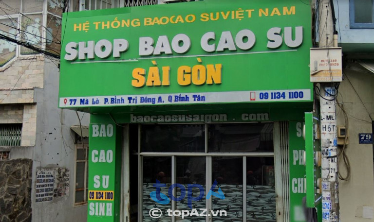 Bao cao su Sài Gòn - P. Bình Trị Đông