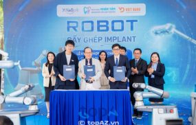 ha khoa Nhân Tâm đầu tư công nghệ Robot cấy ghép implant trong hỗ trợ phục hồi răng đã mất