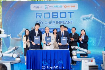 ha khoa Nhân Tâm đầu tư công nghệ Robot cấy ghép implant trong hỗ trợ phục hồi răng đã mất