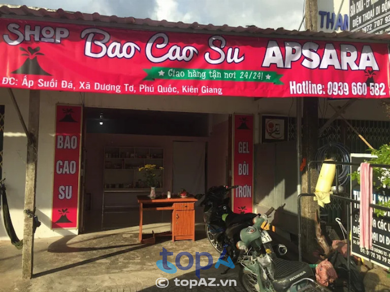 Bao cao su Phú Quốc APSARA - Ấp Suối Đá