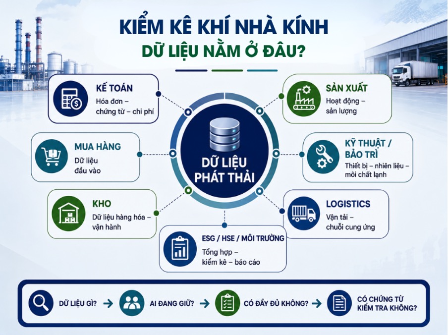 GREENTRAIN – Đào Tạo Thực Hành Kiểm Kê Khí Nhà Kính