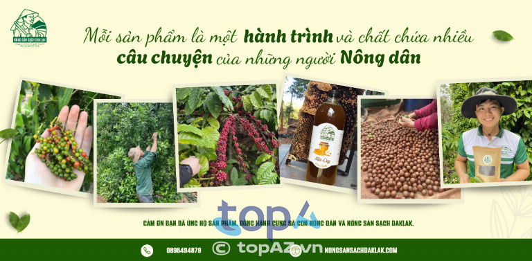 Nông sản sạch Daklak - Xã Eadrang