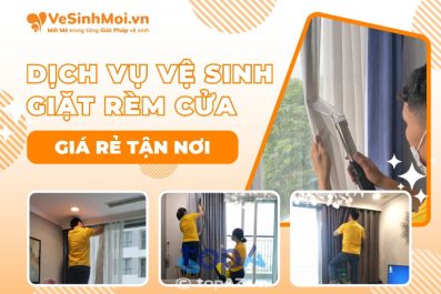 Giặt rèm cửa VesinhMoi