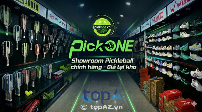 PickOne địa chỉ mua vợt pickleball chính hãng