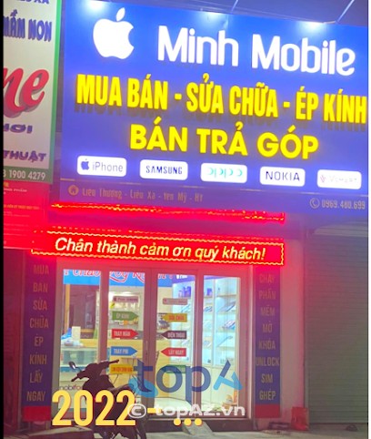 MINH MOBILE mua bán sửa chữa điện thoại Hưng Yên