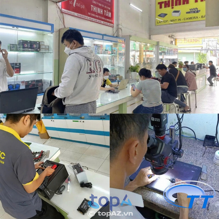 Vi tính thịnh tâm chuyên sửa chữa máy tính laptop tại Quận 12